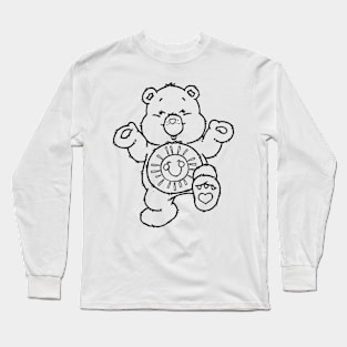 twin bears fishing Long Sleeve T-Shirt
